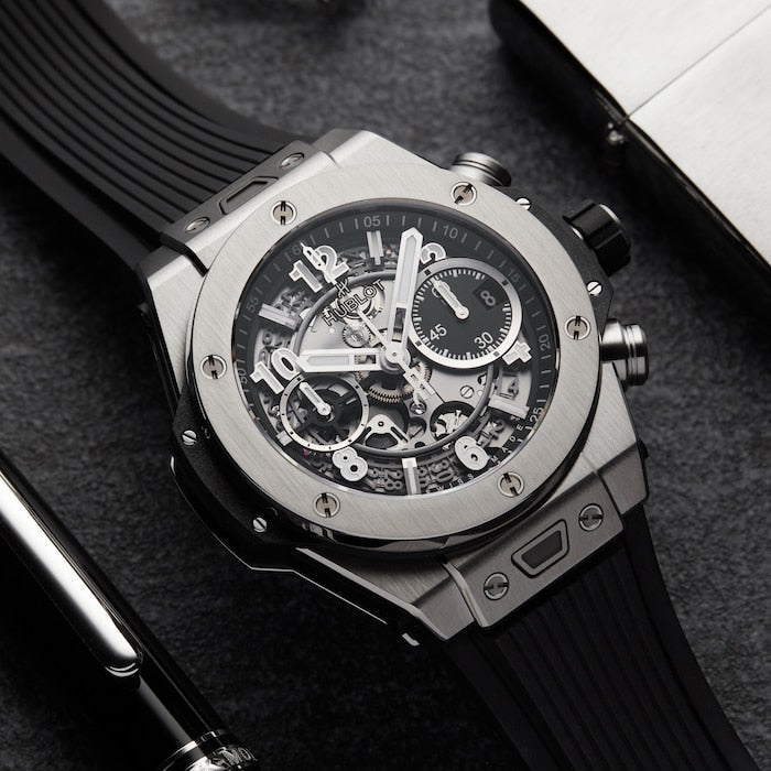 HUBLOT Unico Titanium Watch